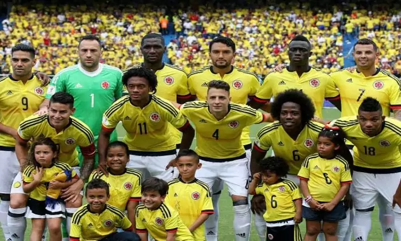 danh sách cầu thủ của tuyển Colombia